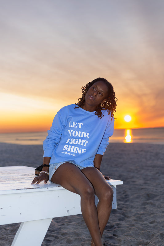 Let Your Light Shine Crewneck