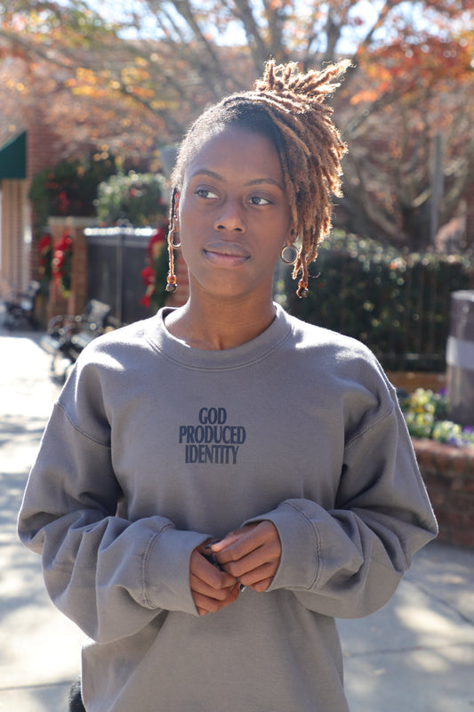 God Produced Identity Crewneck