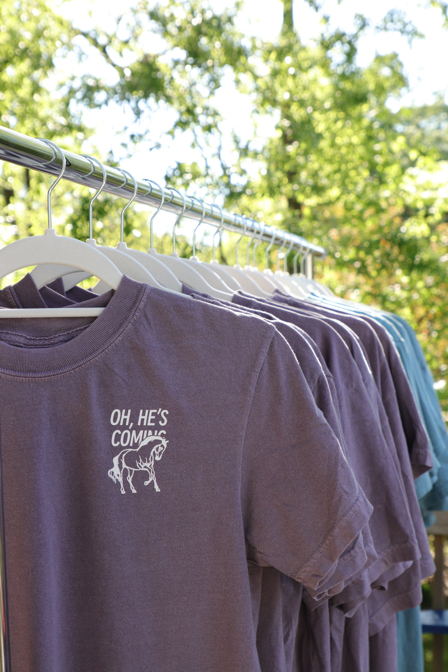 Oh, He's Coming T-Shirt