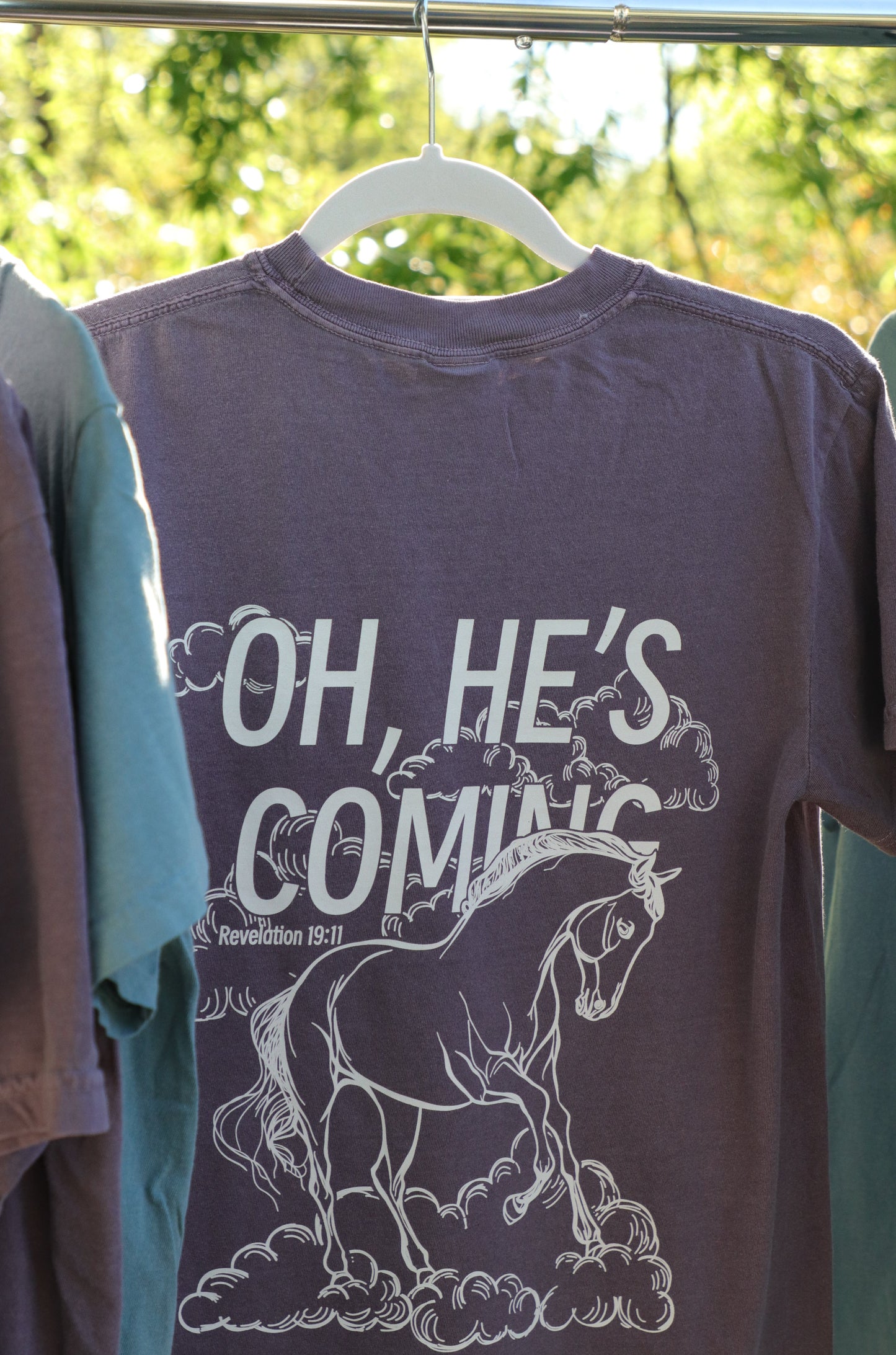 Oh, He's Coming T-Shirt