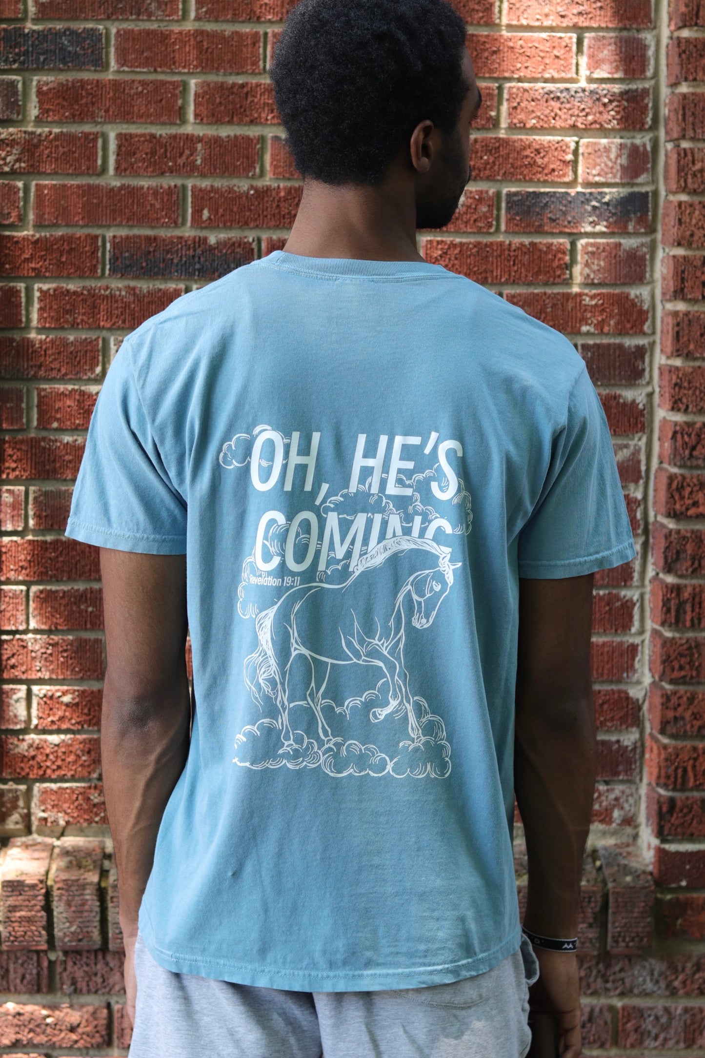 Oh, He's Coming T-Shirt