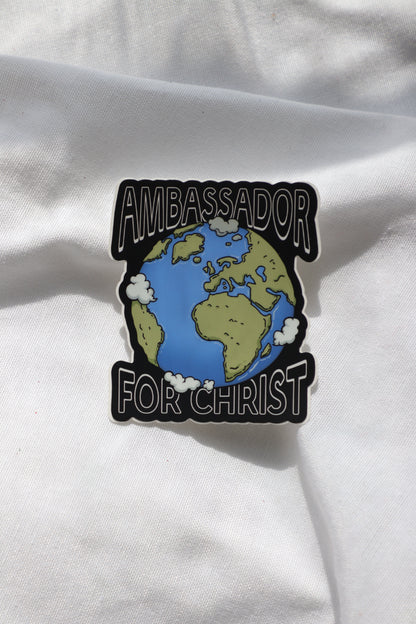 Ambassador For Christ Sticker